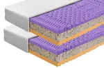 Matrac Benab Compact Hard 16 1+1 H4 80 x 195 cm Penový matrac 16 cm sendvičový zónová ortopedické