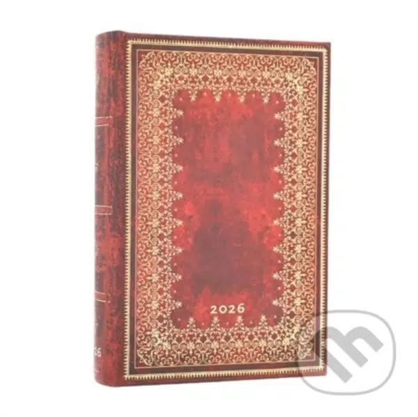 Paperblanks - denný diár Foiled 2026 (mini, elastické zatváranie)