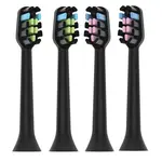 Vitammy Náhradné Násady Na Kefku Symphony 4 Ks, Čierne