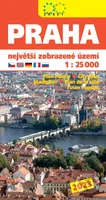 Praha největší zobrazené území 2023 (1:25 000)