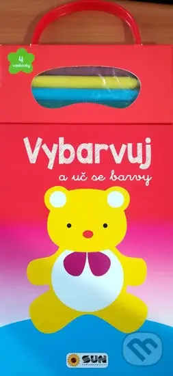 Medvídek - Vybarvuj a uč se barvy