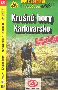 Krušné hory, Karlovarsko cmč. 121. 1:60T - cyklomapa