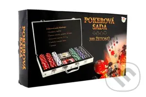 Poker sada 300 ks + karty + kostky - hra z kategorie Karty, hlavolamy