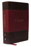 KJV, The King James Study Bible, Leathersoft, Burgundy, Red Letter, Full-Color Edition - Thomas Nelson