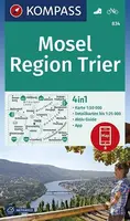 Mosel, Region Trier (4 in 1, WK 834, 1:50.000)
