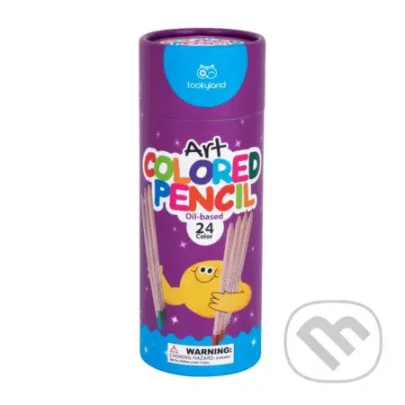 Trojhranné pastelky 24 ks Hrubá tuha