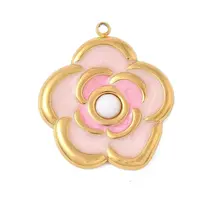 Dyed Natural White Jade Pendants