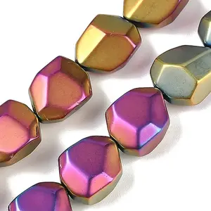 Electroplate Glass Beads Strands