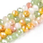 Electroplate Glass Beads Strands