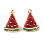 Brass Enamel Pendants