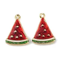 Brass Enamel Pendants