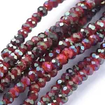 Electroplate Glass Beads Strands