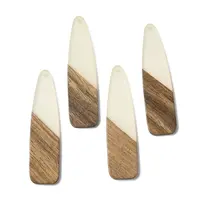 Luminous Glow in the Dark Wood & Resin Big Pendant