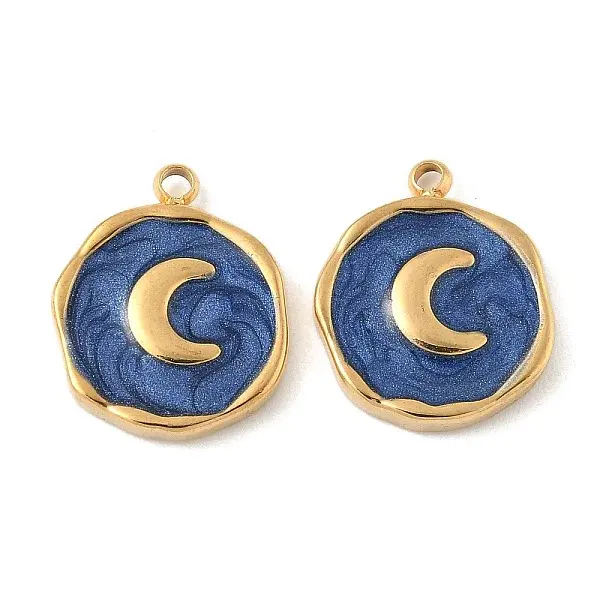 304 Stainless Steel Enamel Charms