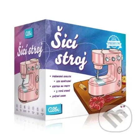 Šicí stroj - růžový