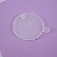 Flat Round Tray Silicone Molds