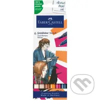 Popisovače Gofa Sketch Dual set 6 Manga