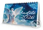 Stolní kalendář Andělé 2026