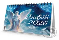 Stolní kalendář Andělé 2026