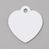 Blank Double-sided Heat Transfer Aluminium Pendants