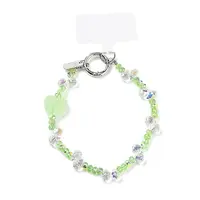 Glass & Iron Beads Mobile Straps