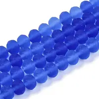 Transparent Glass Beads Strands