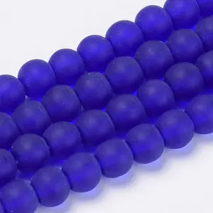 Transparent Glass Beads Strands