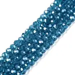 Electroplate Glass Beads Strands