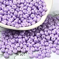 Baking Paint Luster Glass Seed Beads