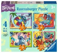 Disney: Stitch  4v1 - puzzle z kategorie 15 - 60 dílků