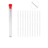 Tarnish Resistant Stainless Steel Collapsible Big Eye Beading Needles