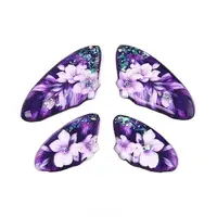 Transparent Epoxy Resin Pendants