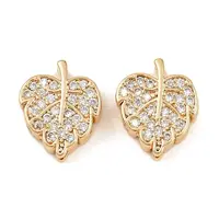 Brass Micro Pave Cubic Zirconia Multi-Strand Links