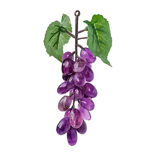 Natural Fluorite Grape Model Pendants