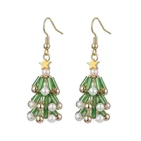 Glass Dangle Earrings
