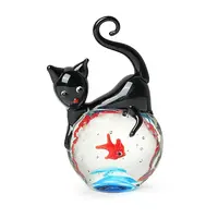 Glass Cat Pocket Fish Figurines