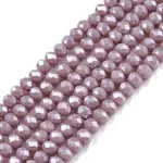 Electroplate Glass Beads Strands