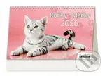 Kočky 2026 - stolní kalendář