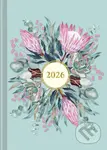 Praktik denní diář 2026 - Květy