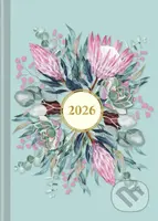 Praktik denní diář 2026 - Květy