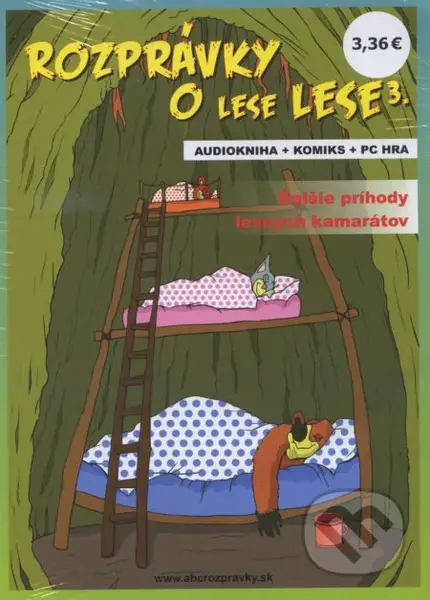 Rozprávky o lese Lese 3 (Audiokniha + komiks + PC hra) - audiokniha z kategorie Pohádky