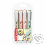 Zvýrazňovač STABILO swing cool NatureCOLORS - sada 4 ks