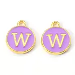 Golden Plated Alloy Enamel Charms