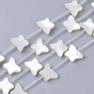 Natural White Shell Beads