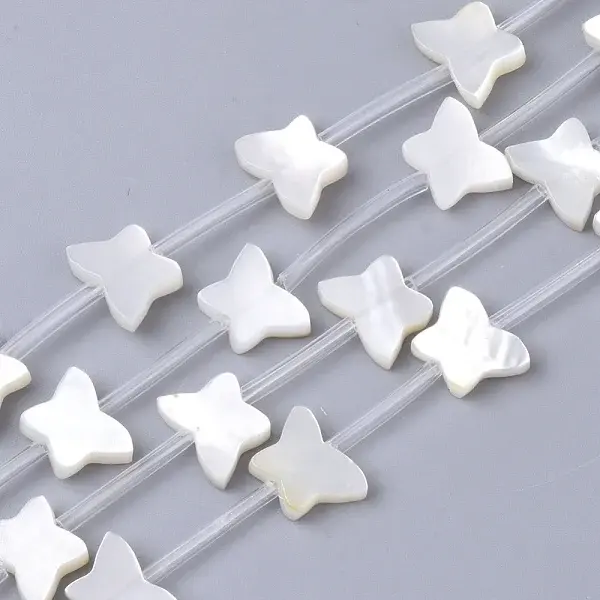 Natural White Shell Beads