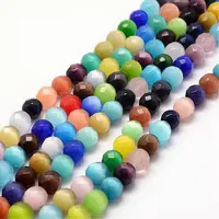 Cat Eye Beads Strands