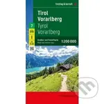 Tyrolsko - Vorarlbersko 1:200 000 / automapa + mapa pro volný čas