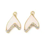 Rack Plating Alloy Acrylic  Pendants