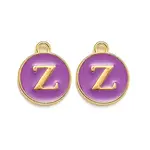 Golden Plated Alloy Enamel Charms