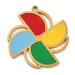 304 Stainless Steel Enamel Pendants